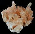 Tangerine Quartz Crystal Cluster - Madagascar #58827-3